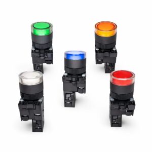 BOTÃO DE IMPULSO COM LED