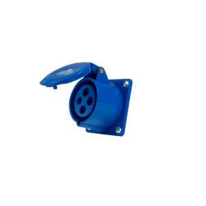 TOMADA INDUSTRIAL EMBUTIR AZUL 3P+T 240V