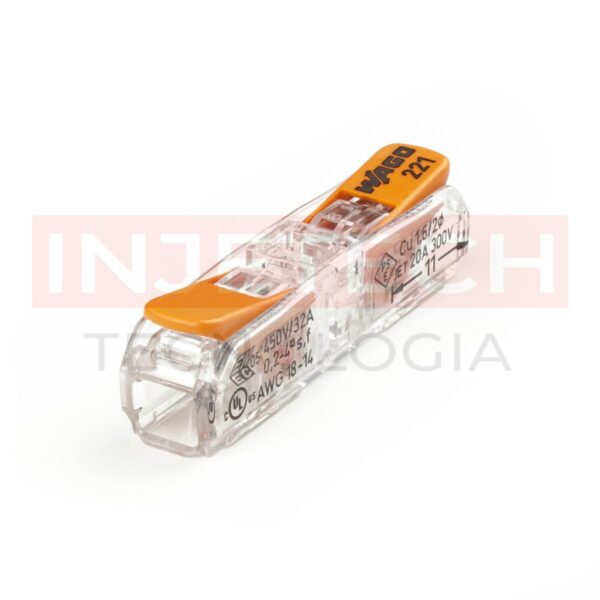 CONECTOR WAGO INLINE 1 VIA 221-2411 - Image 5