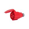 ACOPLADOR TOMADA INDUSTRIAL VERMELHO 3P+T 415V - Image 3