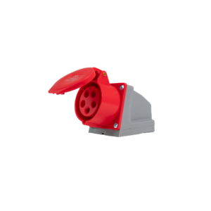 TOMADA INDUSTRIAL SOBREPOR VERMELHO 3P+T+N 415V