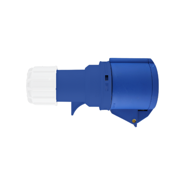 TOMADA ACOPLADORA INDUSTRIAL EUROPA AZUL 2P+T 250V - Imagem 2
