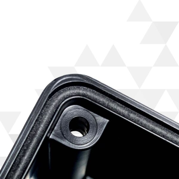 QUADRO MULTIUSO/MULTIPLAST PLASTICO PRETO IP54 SCHUHMACHER - Imagem 4
