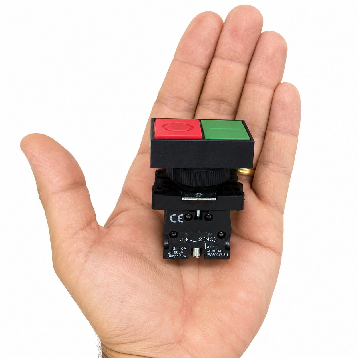 BOTÃO DUPLO LIGA E DESLIGA S/ LED - Imagem 8